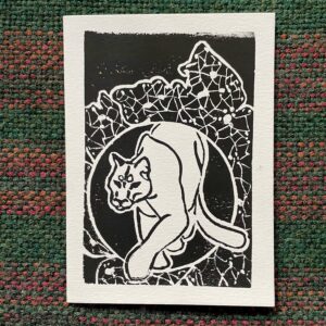 Lion and Lichen Card