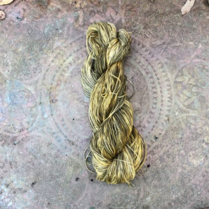 Mushroom Dyed Yarn: Dappled Summer Forest